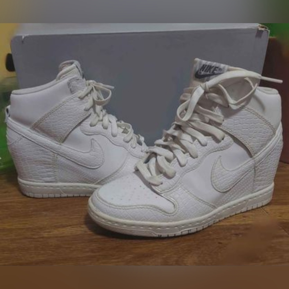 TNike Dunks Sky Hi "Crocs & Snakeskin" wmns